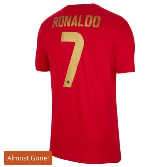 🆕⚽️NIKE RONALDO NAME & NUMBER TEE⚽️🆕 - Picture 3 of 16
